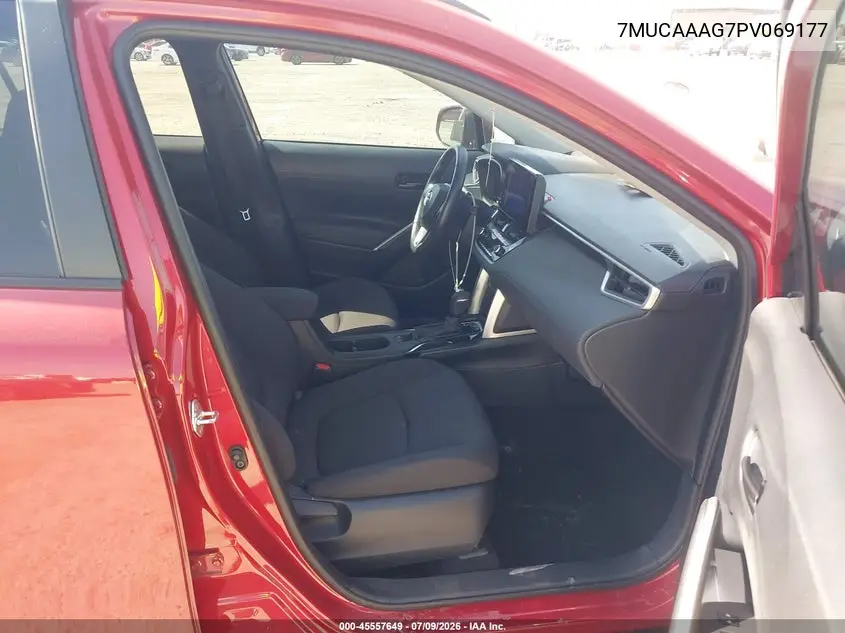 2023 Toyota Corolla Cross Le VIN: 7MUCAAAG7PV069177 Lot: 45557649