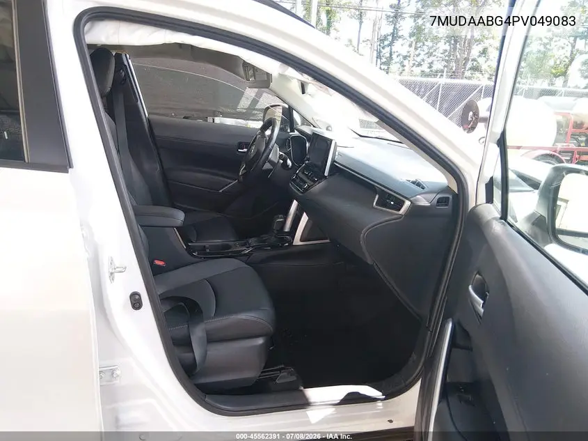2023 Toyota Corolla Cross Xle VIN: 7MUDAABG4PV049083 Lot: 45562391