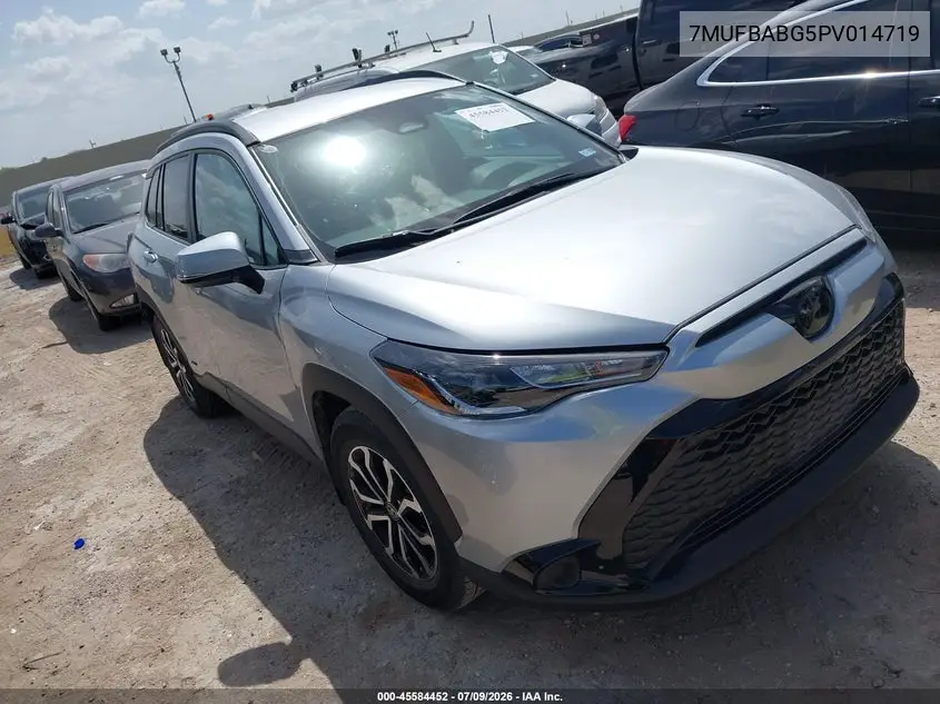 2023 Toyota Corolla Cross Hybrid Se VIN: 7MUFBABG5PV014719 Lot: 45584452