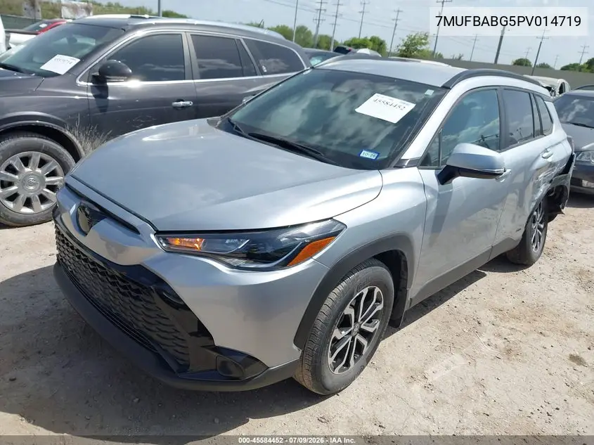 2023 Toyota Corolla Cross Hybrid Se VIN: 7MUFBABG5PV014719 Lot: 45584452