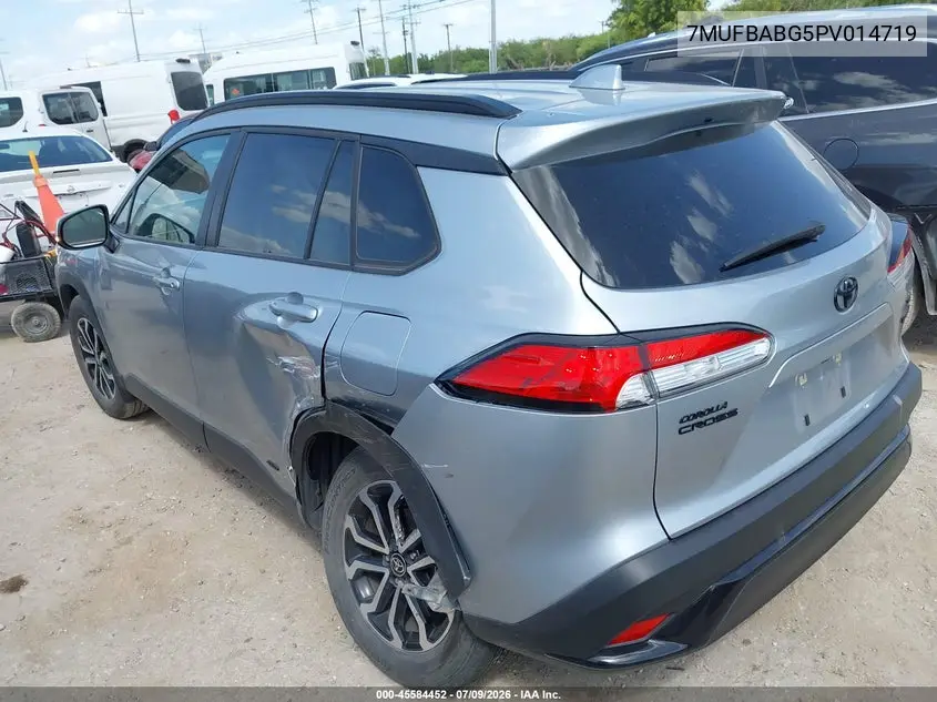 2023 Toyota Corolla Cross Hybrid Se VIN: 7MUFBABG5PV014719 Lot: 45584452