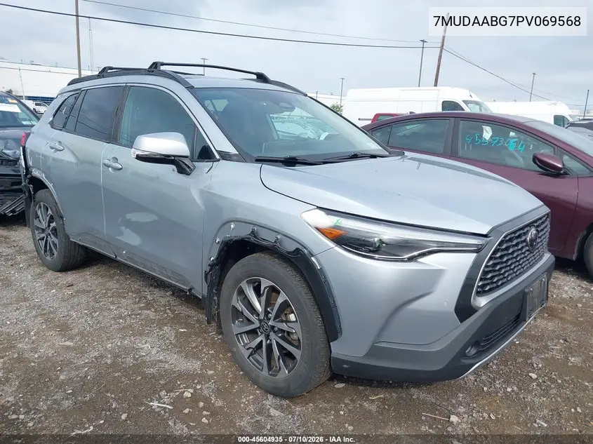 2023 Toyota Corolla Cross Xle VIN: 7MUDAABG7PV069568 Lot: 45604935