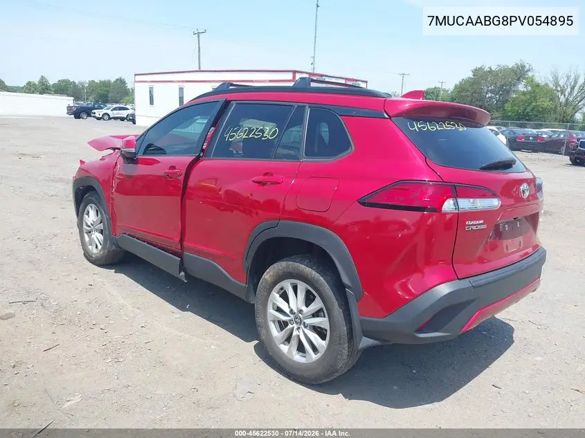 2023 Toyota Corolla Cross Le VIN: 7MUCAABG8PV054895 Lot: 45622530