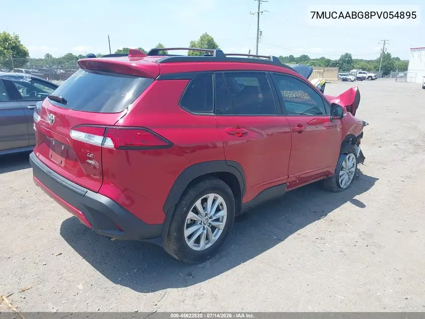2023 Toyota Corolla Cross Le VIN: 7MUCAABG8PV054895 Lot: 45622530
