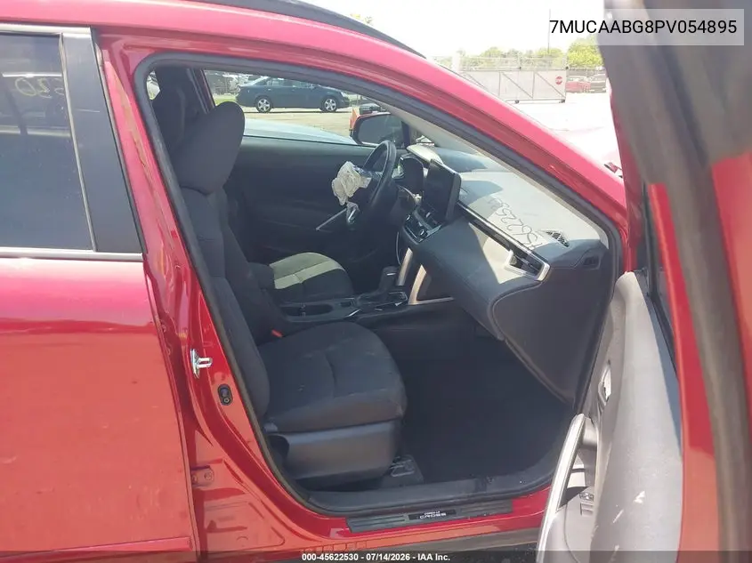 2023 Toyota Corolla Cross Le VIN: 7MUCAABG8PV054895 Lot: 45622530