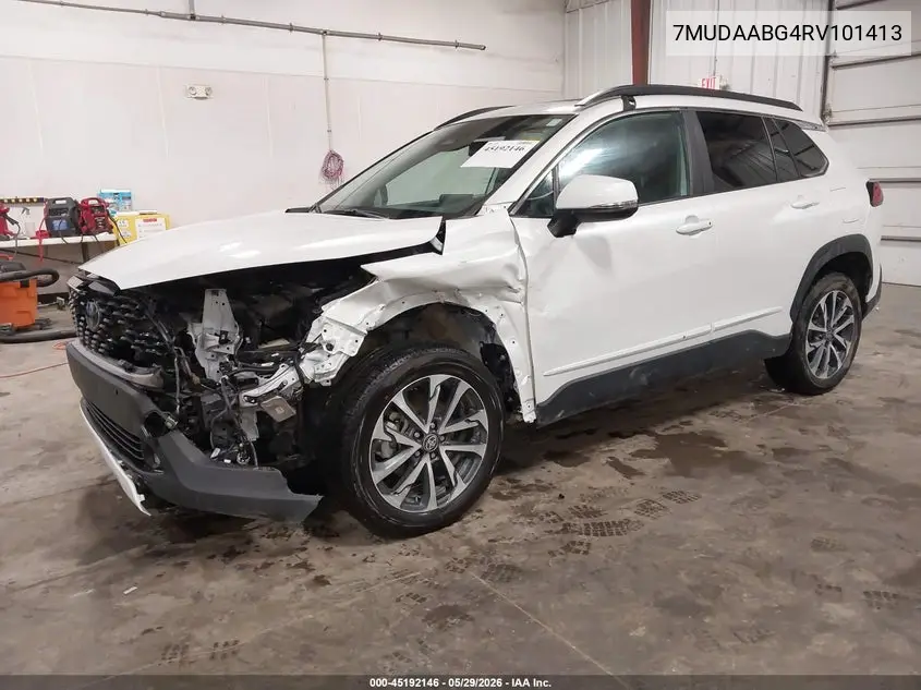 2024 Toyota Corolla Cross Xle VIN: 7MUDAABG4RV101413 Lot: 45192146