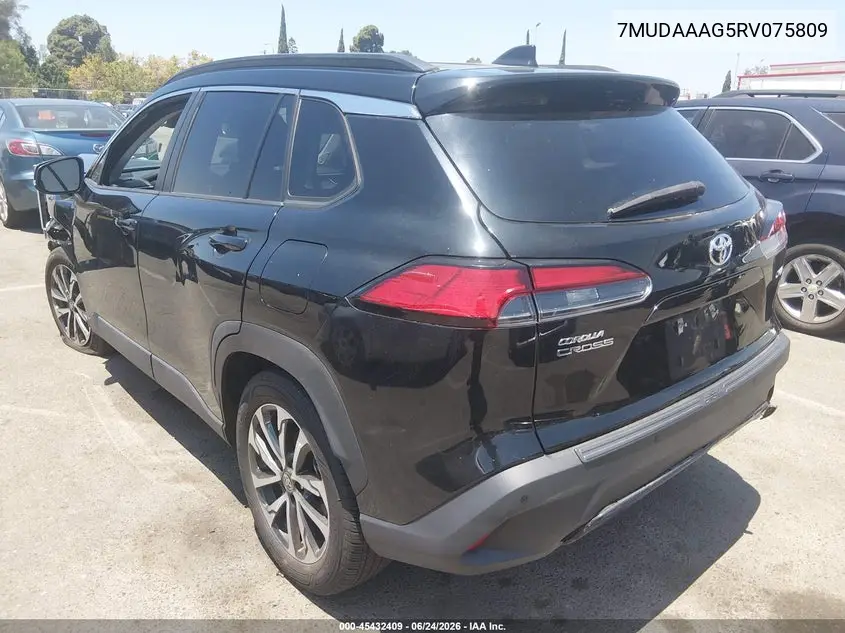 2024 Toyota Corolla Cross Xle VIN: 7MUDAAAG5RV075809 Lot: 45432409