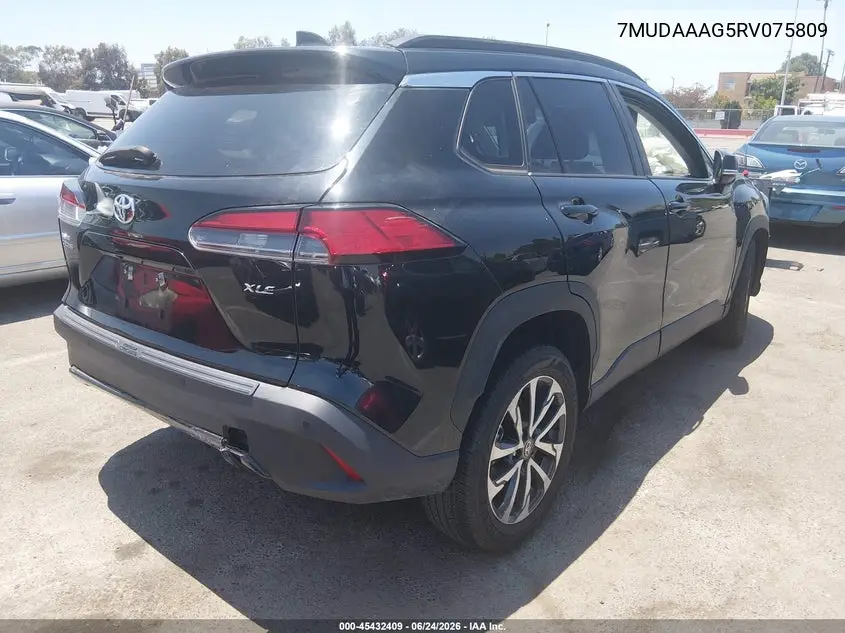 2024 Toyota Corolla Cross Xle VIN: 7MUDAAAG5RV075809 Lot: 45432409