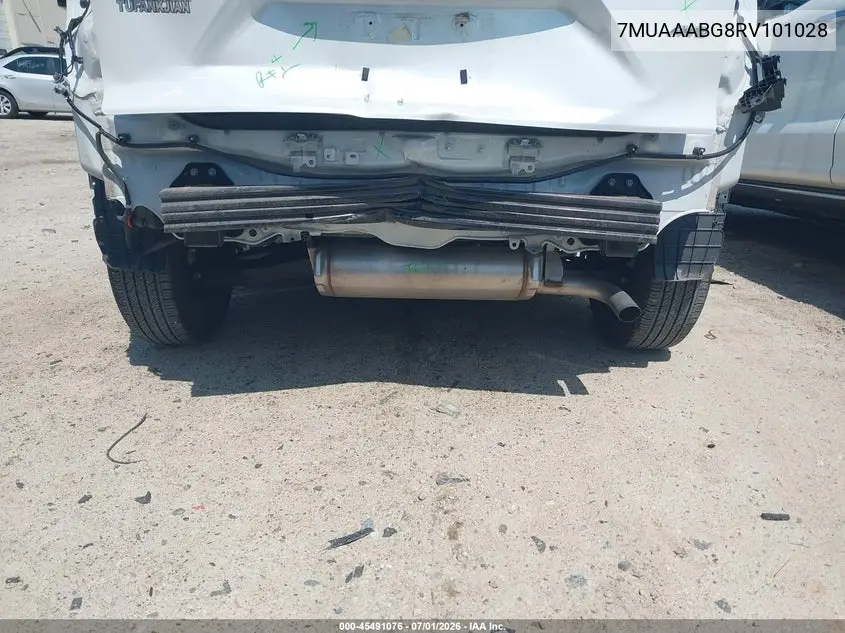2024 Toyota Corolla Cross L VIN: 7MUAAABG8RV101028 Lot: 45491076