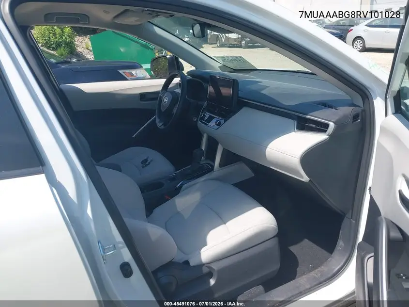 2024 Toyota Corolla Cross L VIN: 7MUAAABG8RV101028 Lot: 45491076