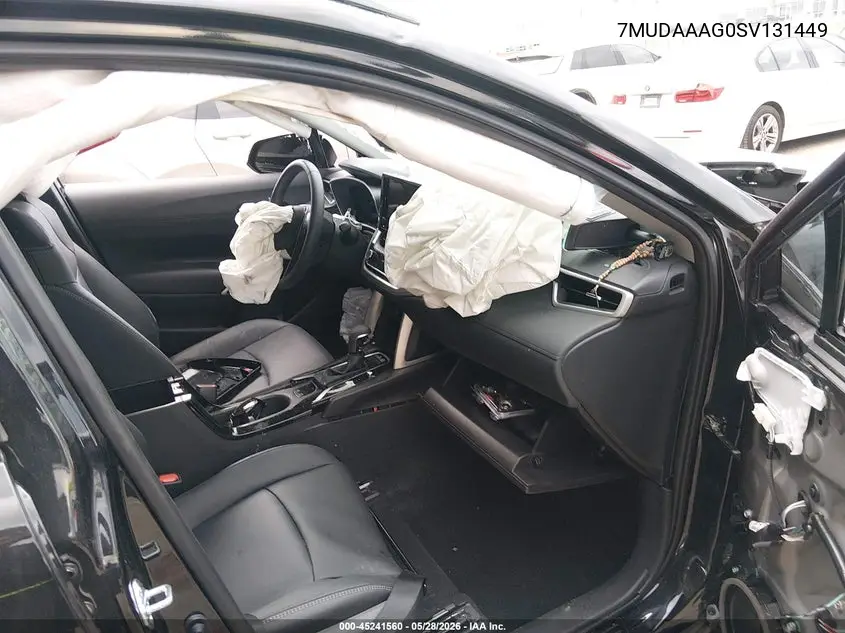 2025 Toyota Corolla Cross Xle VIN: 7MUDAAAG0SV131449 Lot: 45241560