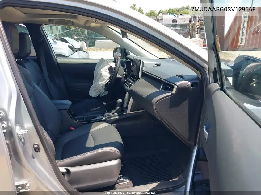 2025 Toyota Corolla Cross Xle VIN: 7MUDAABG0SV129568 Lot: 45361876