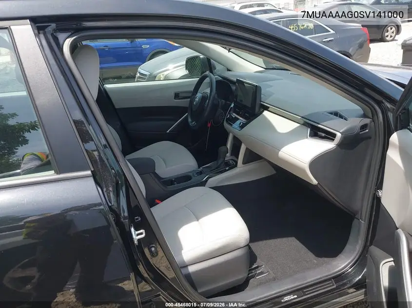 2025 Toyota Corolla Cross L VIN: 7MUAAAAG0SV141000 Lot: 45468015