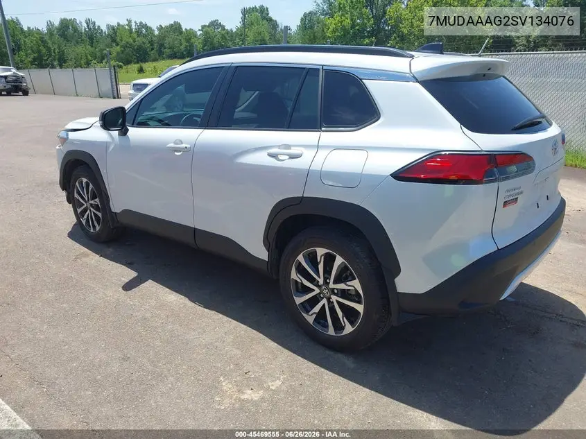 2025 Toyota Corolla Cross Xle VIN: 7MUDAAAG2SV134076 Lot: 45469555