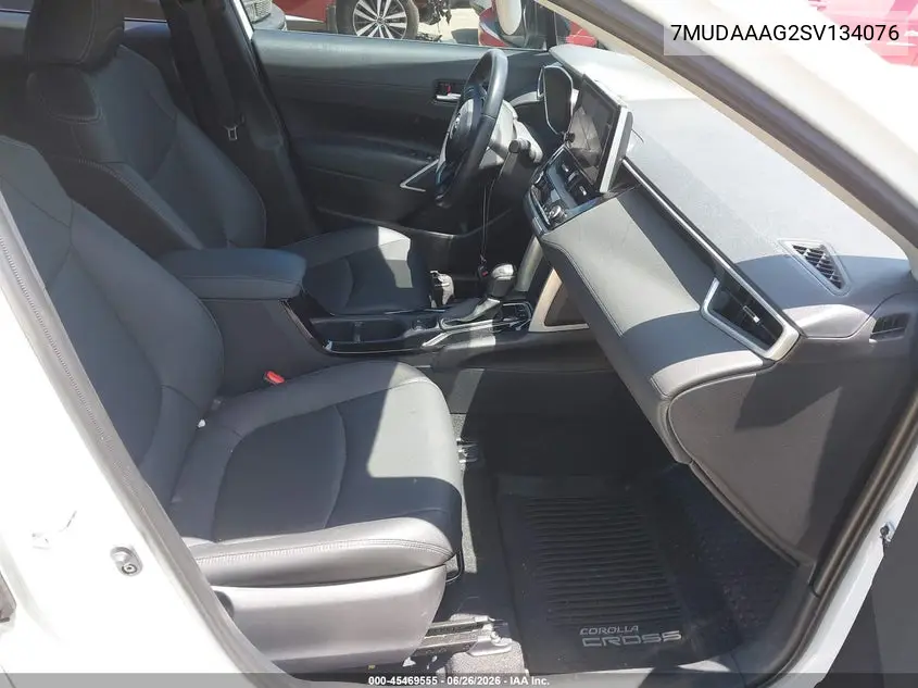 2025 Toyota Corolla Cross Xle VIN: 7MUDAAAG2SV134076 Lot: 45469555