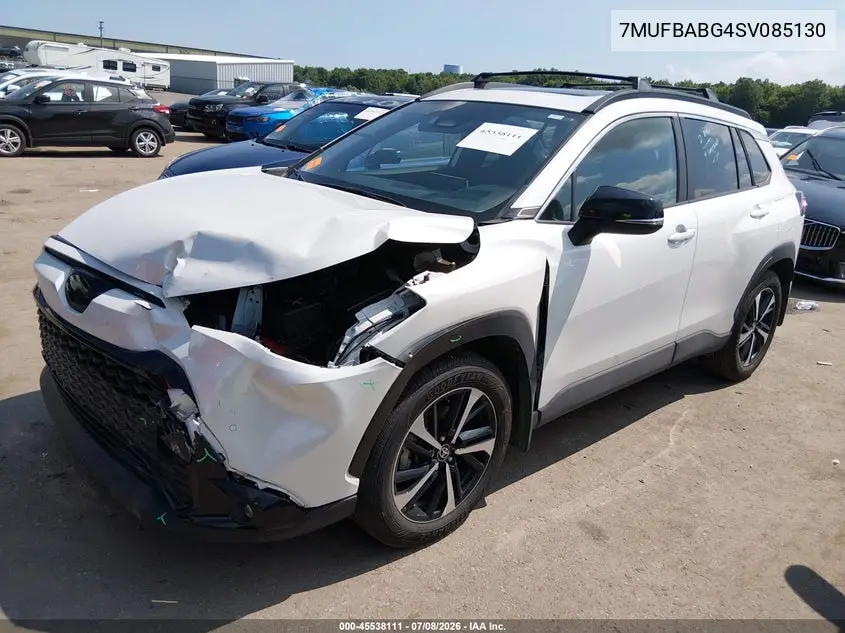 2025 Toyota Corolla Cross Hybrid Xse VIN: 7MUFBABG4SV085130 Lot: 45538111