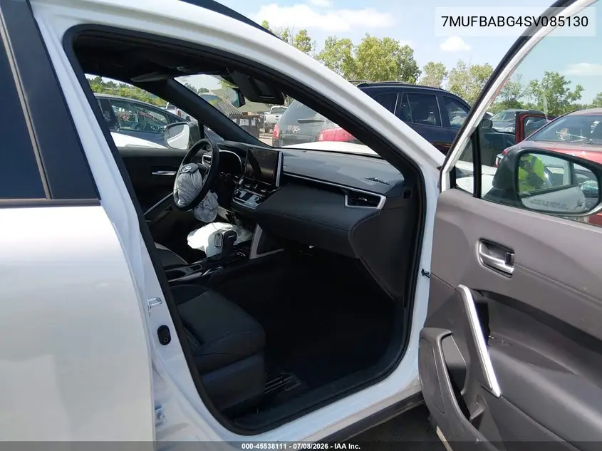 2025 Toyota Corolla Cross Hybrid Xse VIN: 7MUFBABG4SV085130 Lot: 45538111