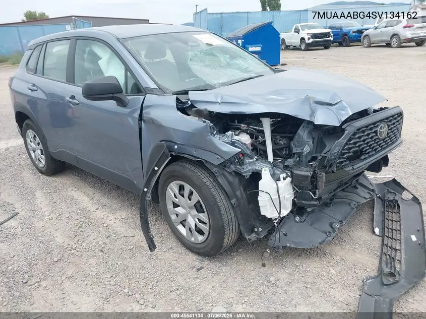 2025 Toyota Corolla Cross L VIN: 7MUAAABG4SV134162 Lot: 45541134