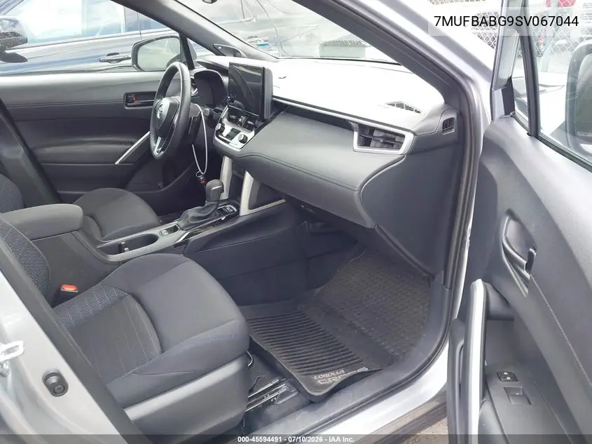 2025 Toyota Corolla Cross Hybrid Se VIN: 7MUFBABG9SV067044 Lot: 45594491