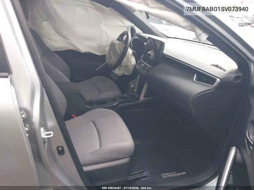2025 Toyota Corolla Cross Hybrid Se VIN: 7MUFBABG1SV073940 Lot: 45634497