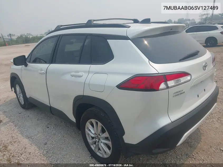 2025 Toyota Corolla Cross Le VIN: 7MUBAABG6SV127489 Lot: 45650676
