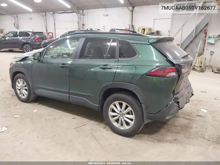 2026 Toyota Corolla Cross Le VIN: 7MUCAABG9TV162677 Lot: 45233674
