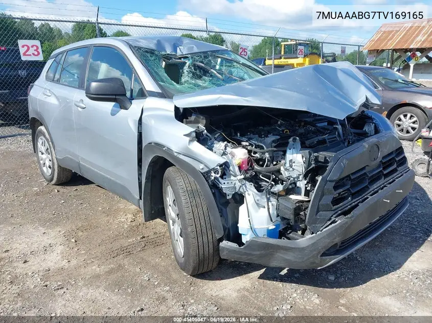 2026 Toyota Corolla Cross L VIN: 7MUAAABG7TV169165 Lot: 45405047