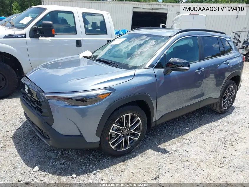 2026 Toyota Corolla Cross Xle VIN: 7MUDAAAG3TV199410 Lot: 45410019