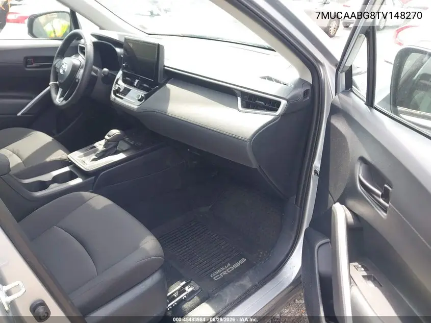 2026 Toyota Corolla Cross Le VIN: 7MUCAABG8TV148270 Lot: 45483984