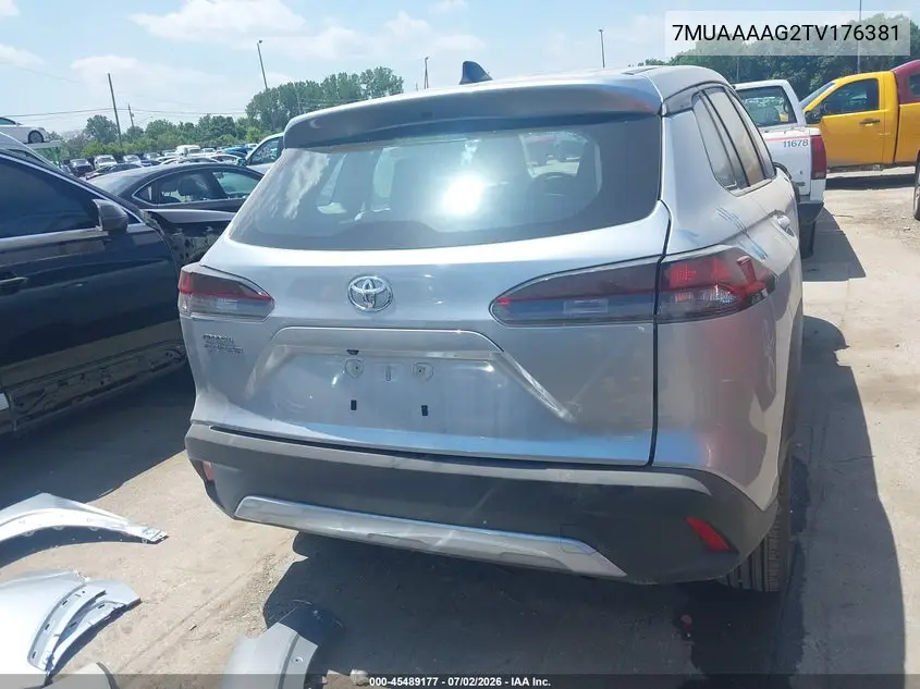 2026 Toyota Corolla Cross L VIN: 7MUAAAAG2TV176381 Lot: 45489177