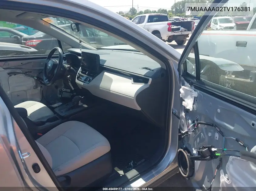 2026 Toyota Corolla Cross L VIN: 7MUAAAAG2TV176381 Lot: 45489177