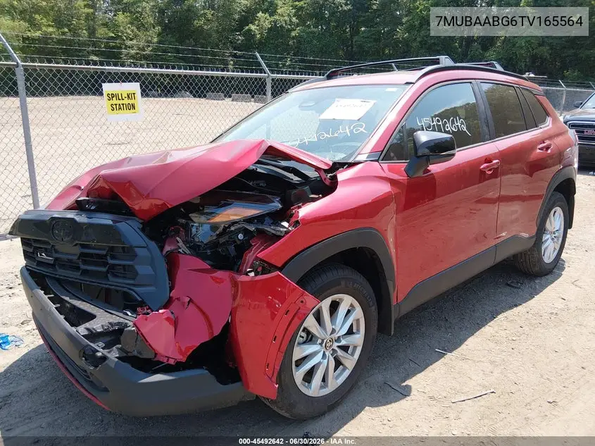2026 Toyota Corolla Cross Le VIN: 7MUBAABG6TV165564 Lot: 45492642