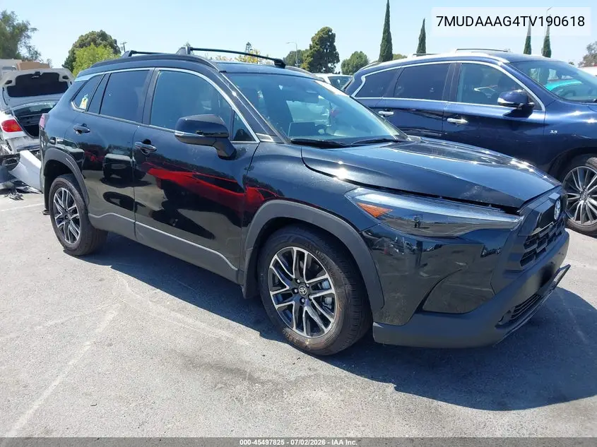2026 Toyota Corolla Cross Xle VIN: 7MUDAAAG4TV190618 Lot: 45497825