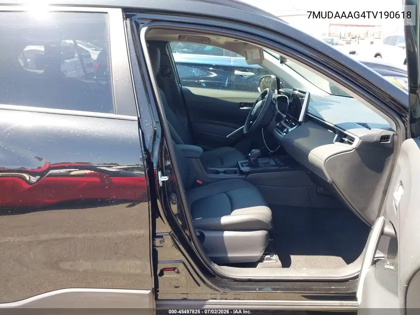 2026 Toyota Corolla Cross Xle VIN: 7MUDAAAG4TV190618 Lot: 45497825