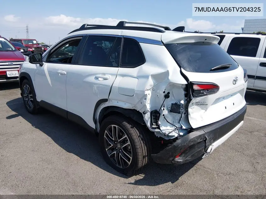 2026 Toyota Corolla Cross Xle VIN: 7MUDAAAG6TV204325 Lot: 45516748