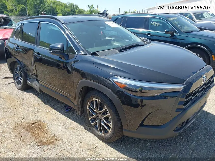 2026 Toyota Corolla Cross Xle VIN: 7MUDAABG6TV166707 Lot: 45556608