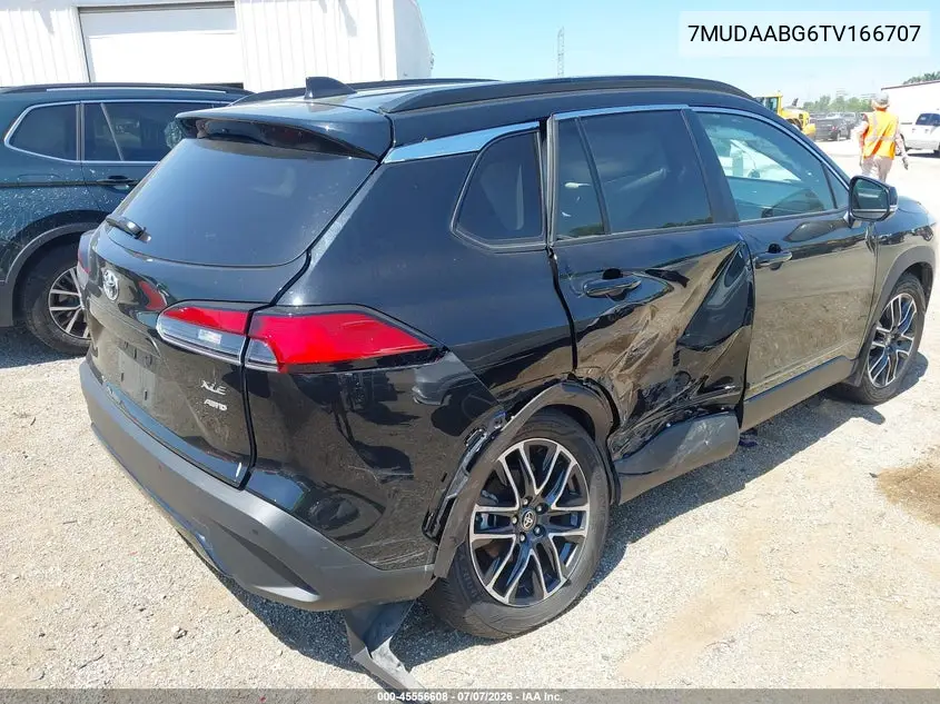 2026 Toyota Corolla Cross Xle VIN: 7MUDAABG6TV166707 Lot: 45556608