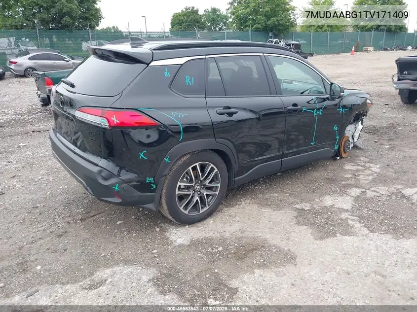 2026 Toyota Corolla Cross Xle VIN: 7MUDAABG1TV171409 Lot: 45563543