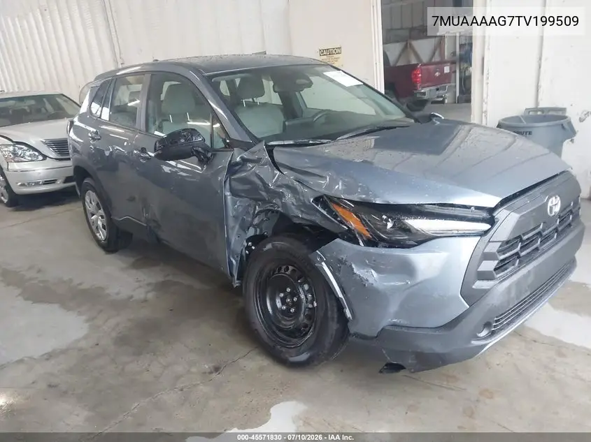 2026 Toyota Corolla Cross L VIN: 7MUAAAAG7TV199509 Lot: 45571830