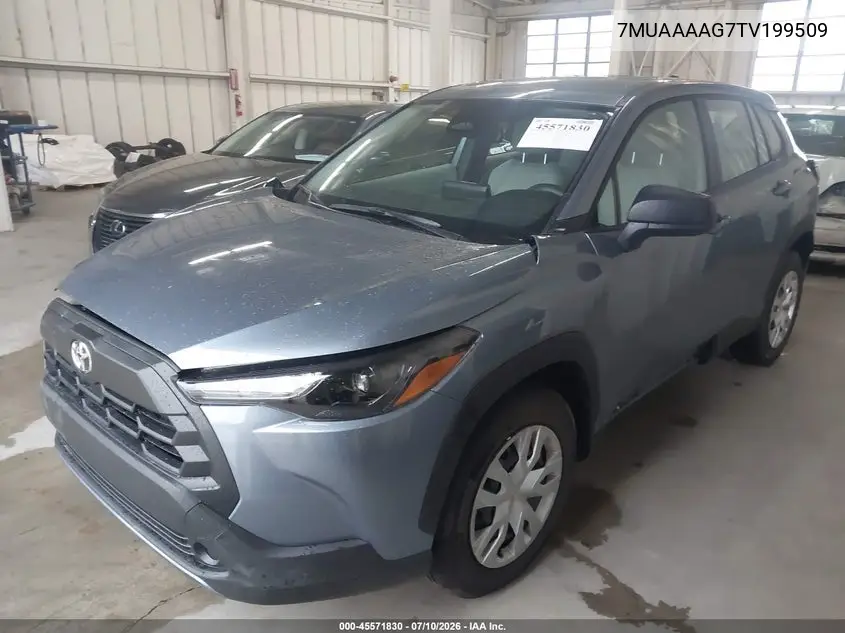 2026 Toyota Corolla Cross L VIN: 7MUAAAAG7TV199509 Lot: 45571830
