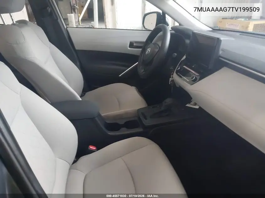 2026 Toyota Corolla Cross L VIN: 7MUAAAAG7TV199509 Lot: 45571830