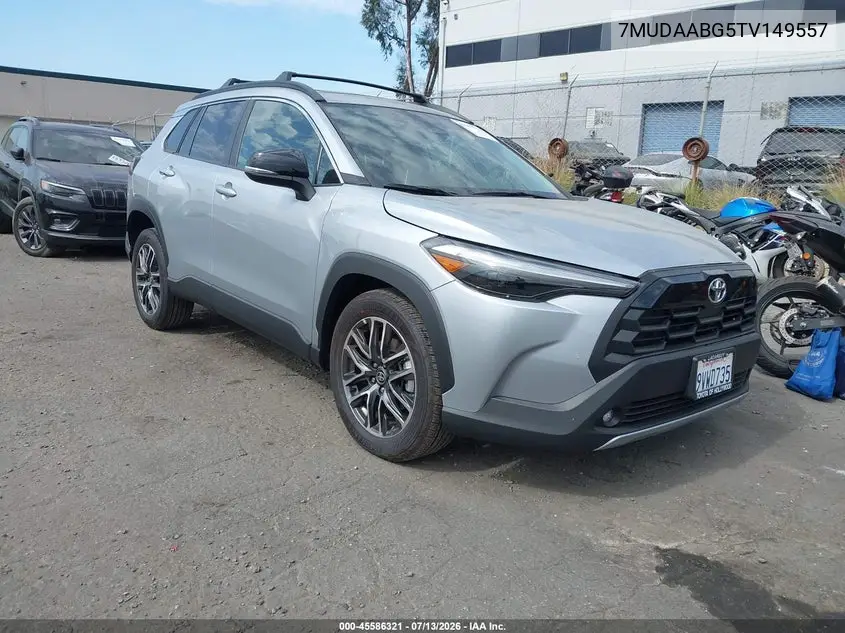 2026 Toyota Corolla Cross Xle VIN: 7MUDAABG5TV149557 Lot: 45586321
