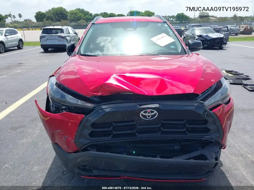 2026 Toyota Corolla Cross Le VIN: 7MUCAAAG9TV195972 Lot: 45614879