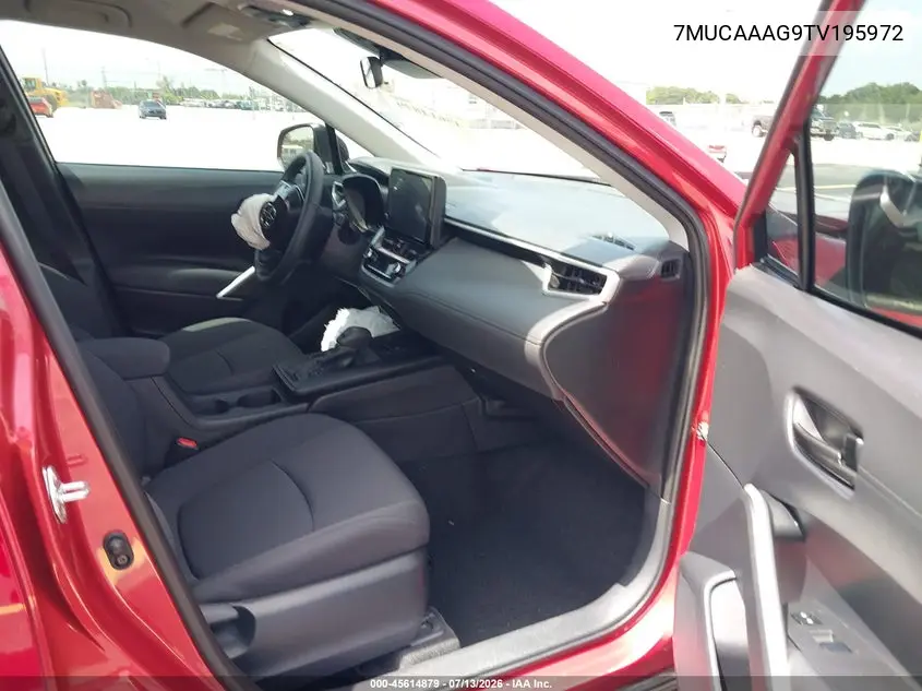 2026 Toyota Corolla Cross Le VIN: 7MUCAAAG9TV195972 Lot: 45614879