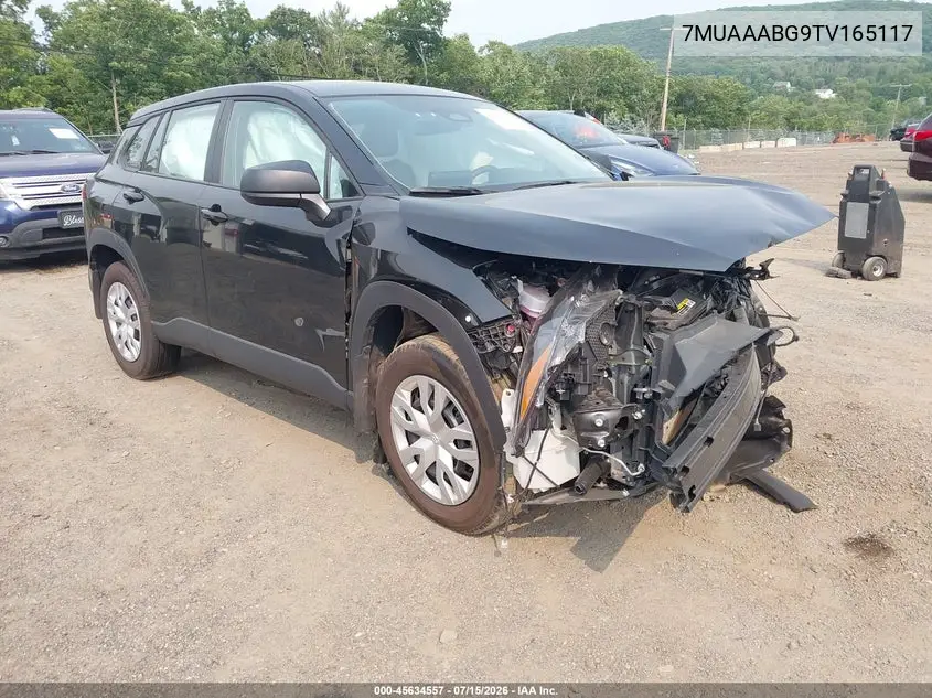 2026 Toyota Corolla Cross L VIN: 7MUAAABG9TV165117 Lot: 45634557