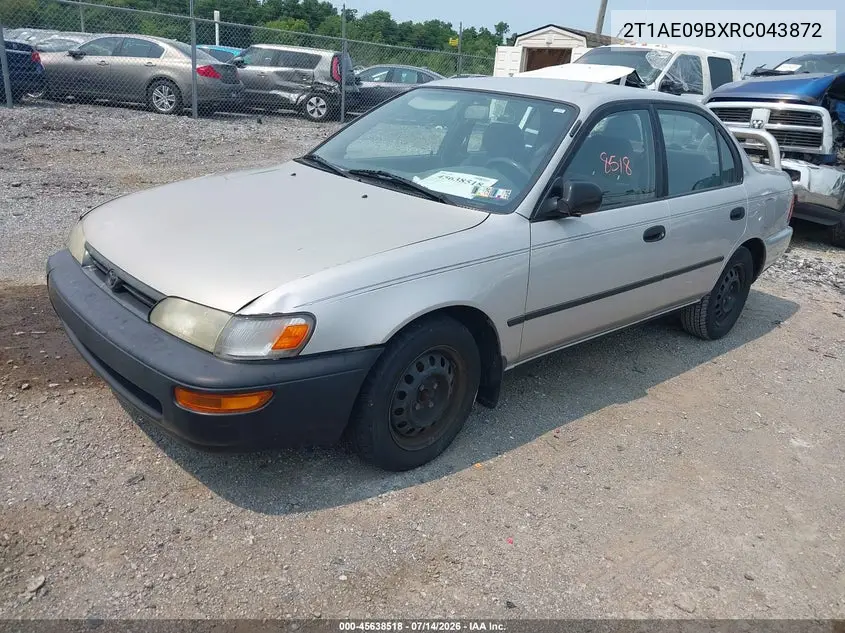 1994 Toyota Corolla Le/Dx VIN: 2T1AE09BXRC043872 Lot: 45638518