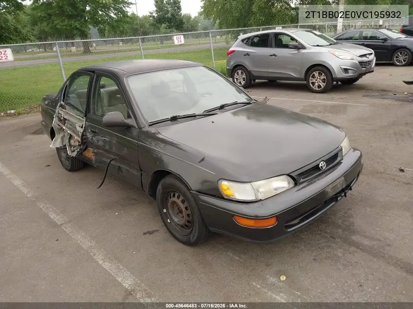 1997 Toyota Corolla Dx VIN: 2T1BB02E0VC195932 Lot: 45646483