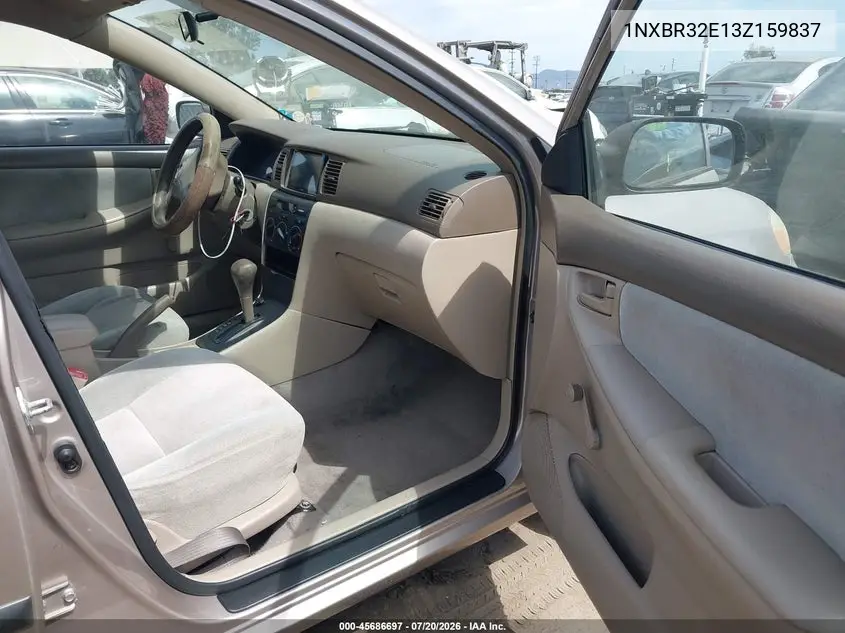 2003 Toyota Corolla Ce VIN: 1NXBR32E13Z159837 Lot: 45686697