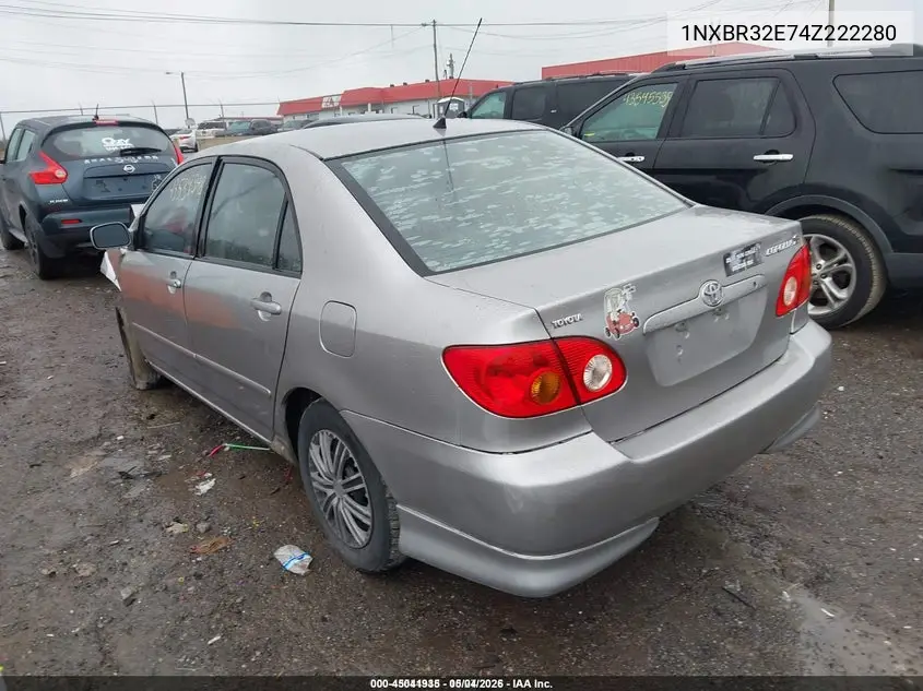 1NXBR32E74Z222280 2004 Toyota Corolla S