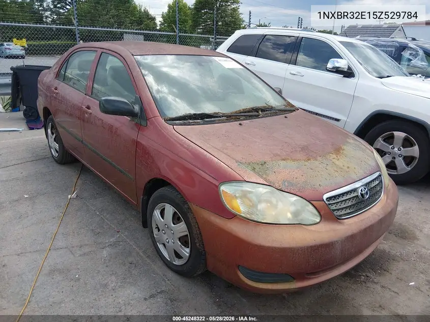 2005 Toyota Corolla Ce VIN: 1NXBR32E15Z529784 Lot: 45248322